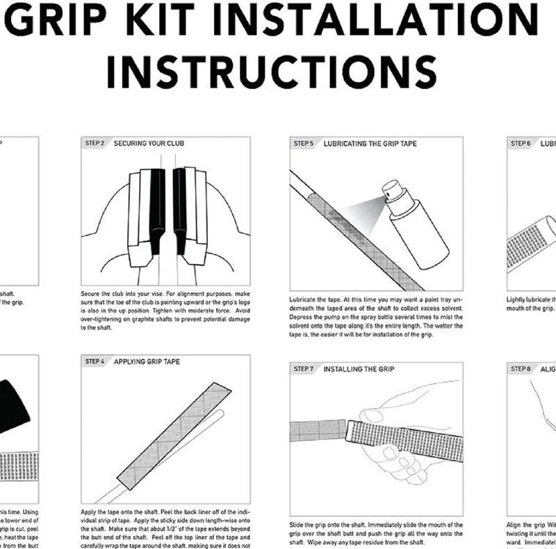 Winn Dri-Tac 9 Piece Golf Grip Bundle - Image 2